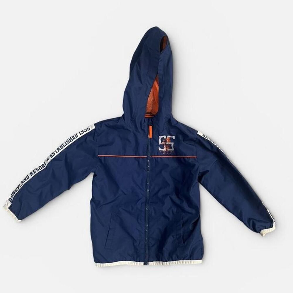 Kids Vintage Disneyland Resort 1955 Windbreaker Jacket Size 6